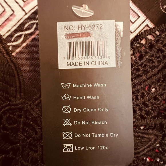 Nali Collection Sundress floral shift hi low OS Fits like Medium from top NWT - Picture 10 of 10